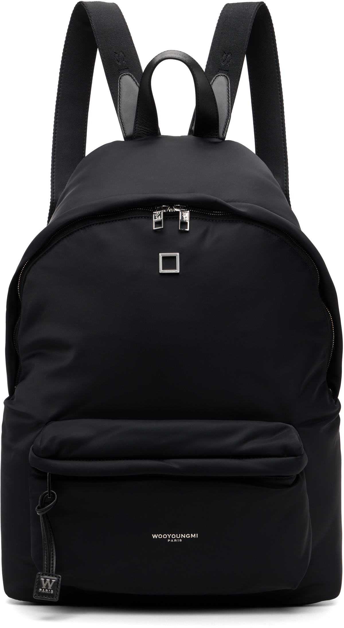 WOOYOUNGMI Black Nylon Backpack