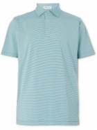 Peter Millar - Jubilee Striped Stretch-Jersey Golf Polo Shirt - Blue