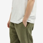 Folk Men's Moleskin Drawcord Assembly Pant in Sage