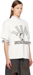 Rhude White 'Knuckleheads' T-shirt