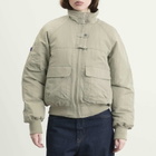 Damson Madder Women's Chachi Bomber Jacket in Aqua