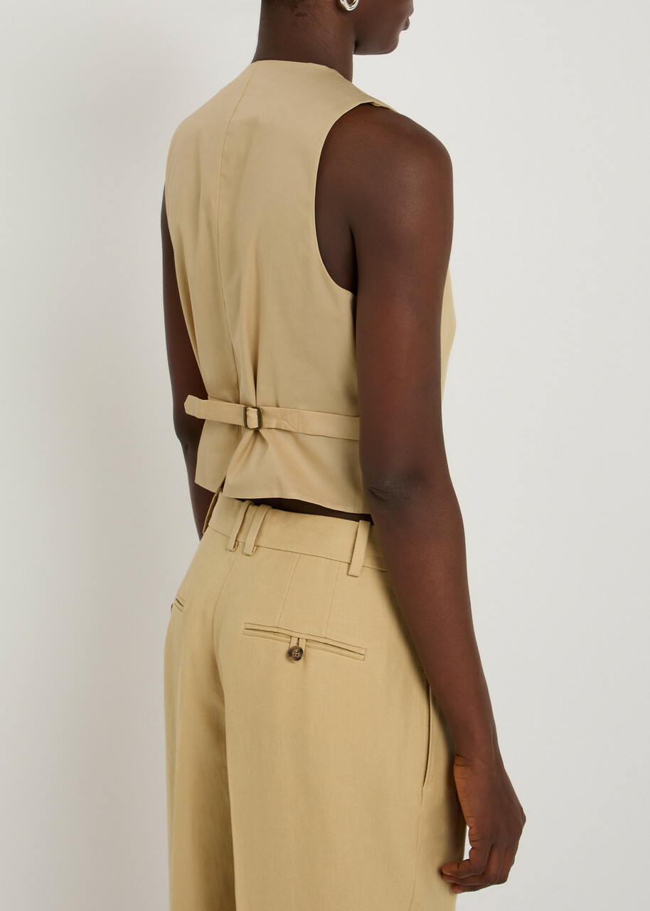 Polo Ralph Lauren Hemp Vest Tan