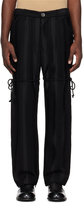 Photo: Song for the Mute Black Chain Dress Trousers