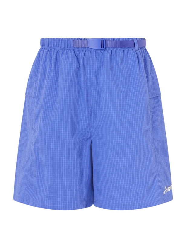 Photo: Aimé Leon Dore - Straight-Leg Ripstop Shorts - Blue