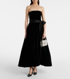 Roger Vivier Jewel Efflorescence Mini glitter tote bag