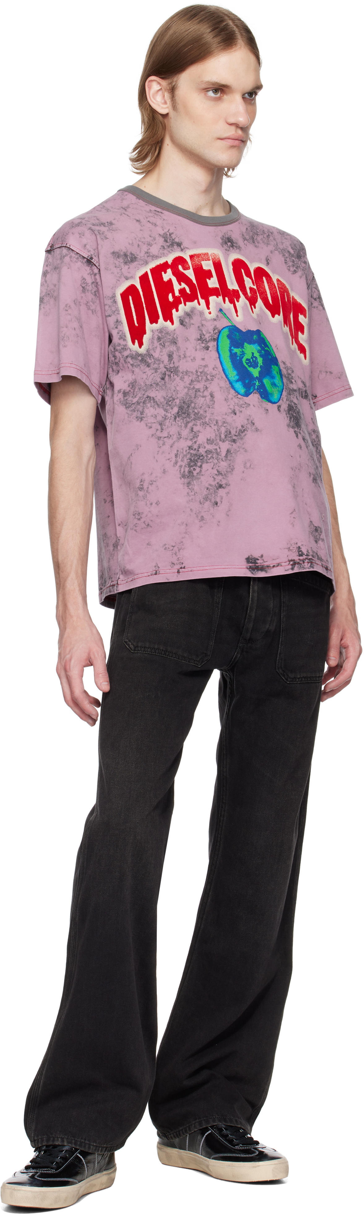 Diesel Black Bootcut D-Moorix 09j96 Jeans Diesel