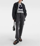Marant Etoile Peorana cotton cargo pants