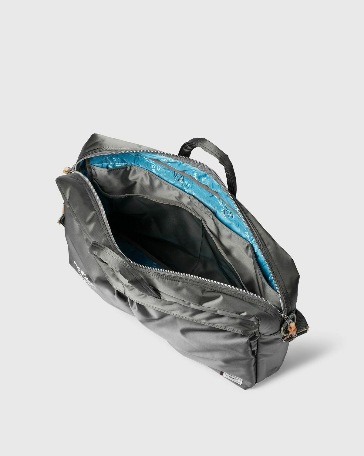 Pas Normal Studios Pns X Porter 2 Way Briefcase Grey Messenger & Crossbody Bags