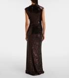 Tove Azalea sequined gown