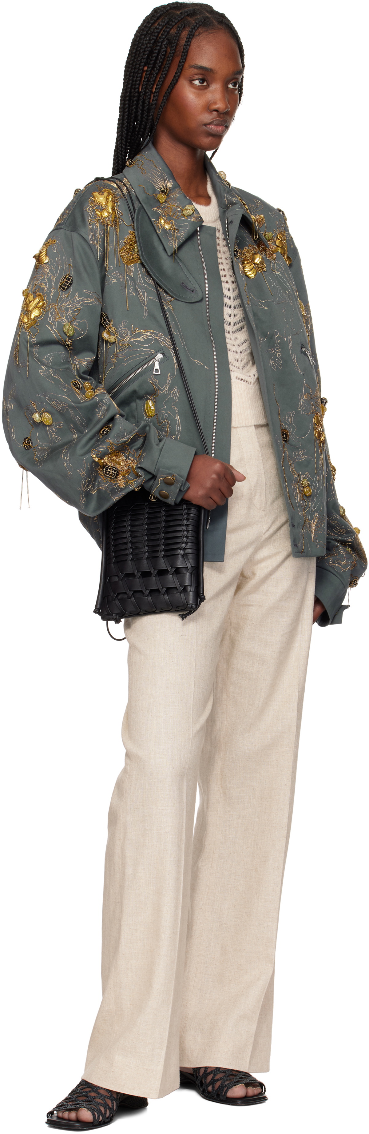 HEREU Black Trena Mini Bag