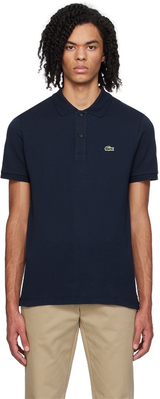Photo: Lacoste Navy Slim Fit Polo