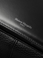 MAISON MARGIELA - Full-Grain and Smooth Leather Backpack - Black