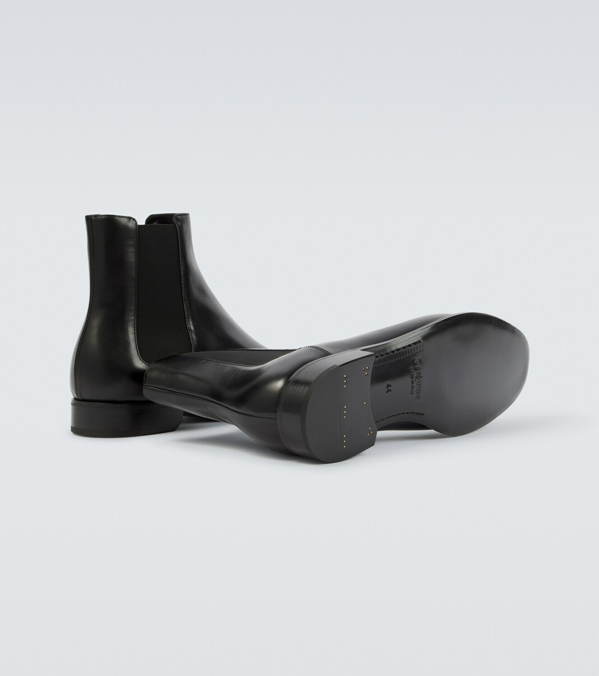 Saint Laurent Adrien leather Chelsea boots