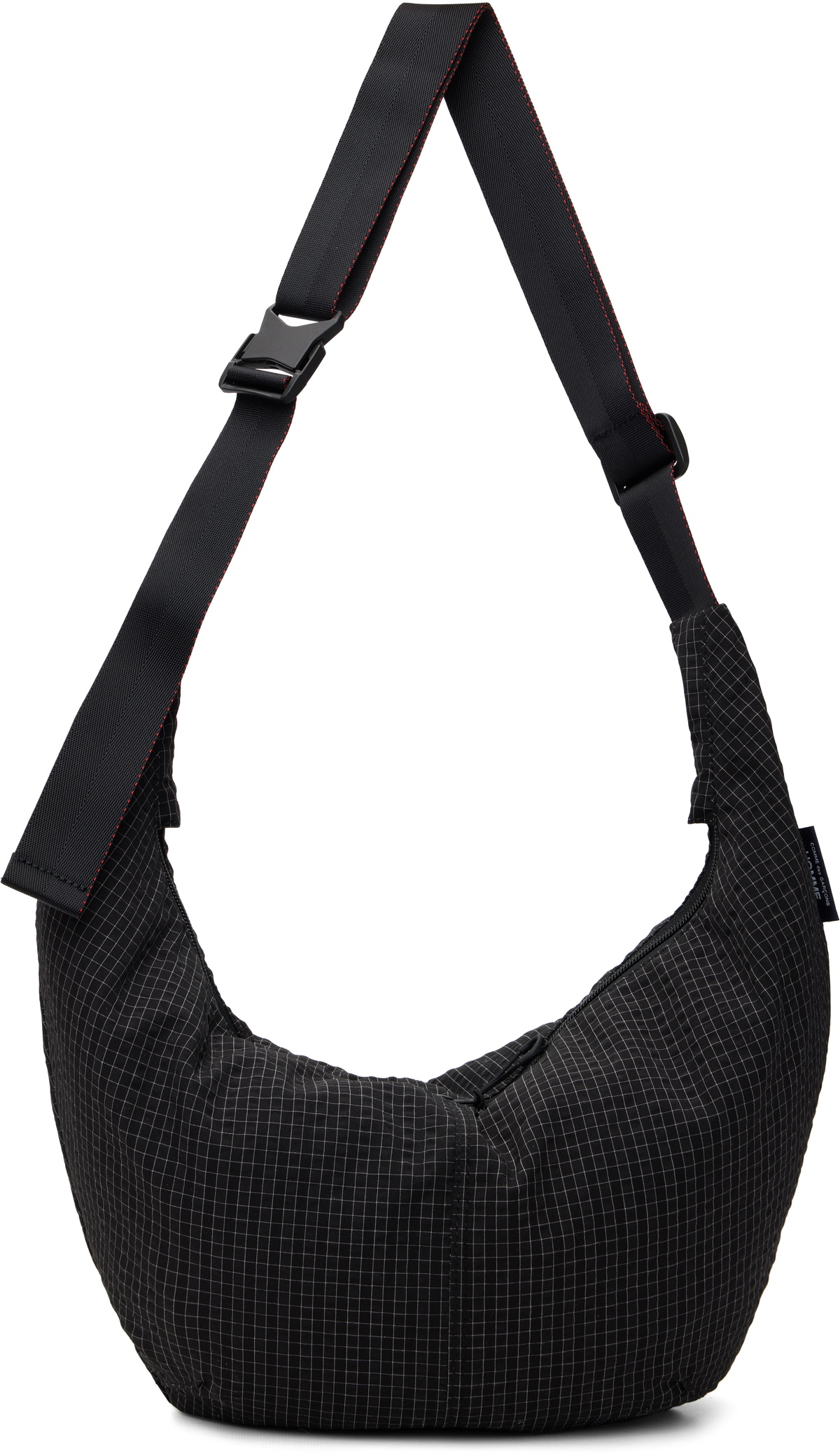 Comme des Garçons Homme Men's Logo Waist Bag in Black Comme des