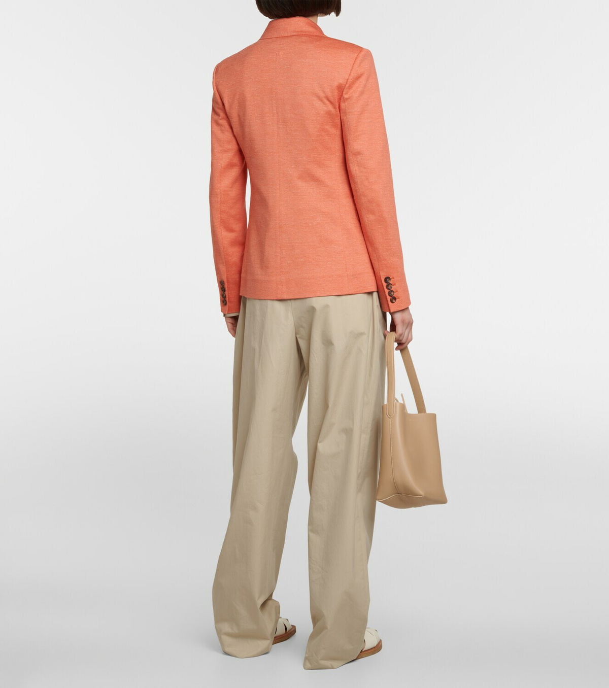 ボトムスその他 Max Mara 'Zirlo' Blazer Jacket Max Mara Beige Zirlo Blazer Max Mara