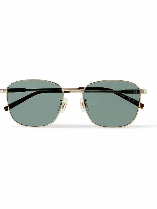 Photo: Dunhill - Square-Frame Gold-Tone Sunglasses