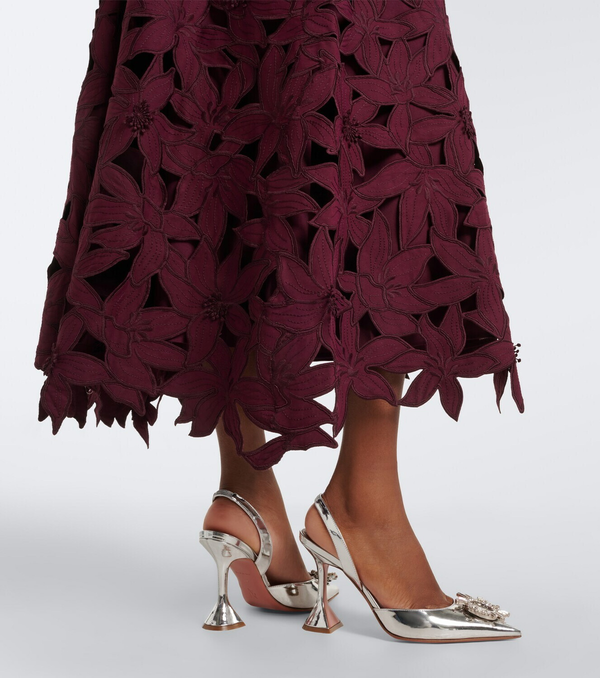 Simkhai Neve floral guipure lace cocktail dress