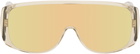 MM6 Maison Margiela Off-White Mask Sunglasses