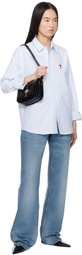 AMI Paris Black Leather Paris Paris Bag