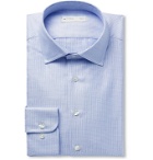 Etro - Cotton-Jacquard Shirt - Blue