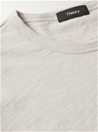 THEORY - Essential Slub Cotton-Jersey T-Shirt - Gray