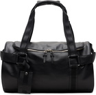 The North Face Black Base Camp Leather Duffle Bag