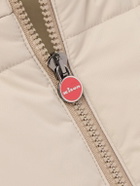 Kiton - Quilted Padded Shell Hooded Gilet - Neutrals