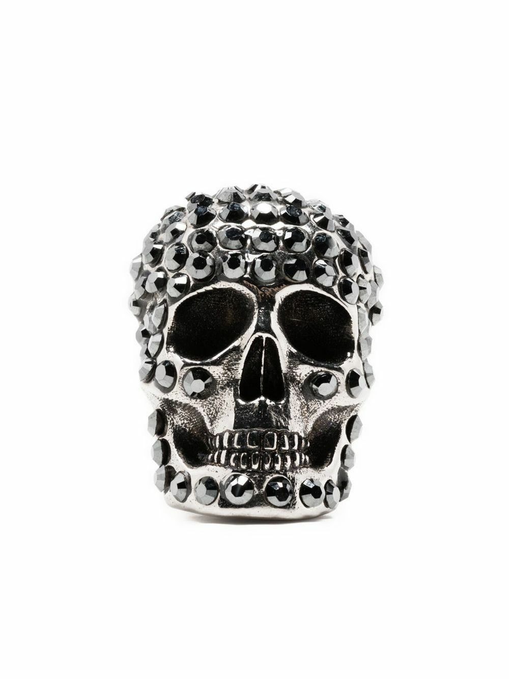 【送料&関税込】Alexander McQueen Skull Earrings Alexander McQueen Skull Earring | Silver | FARFETCH