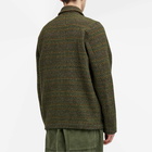 Universal Works Men's Rug Stripe Field Jacket in Olive