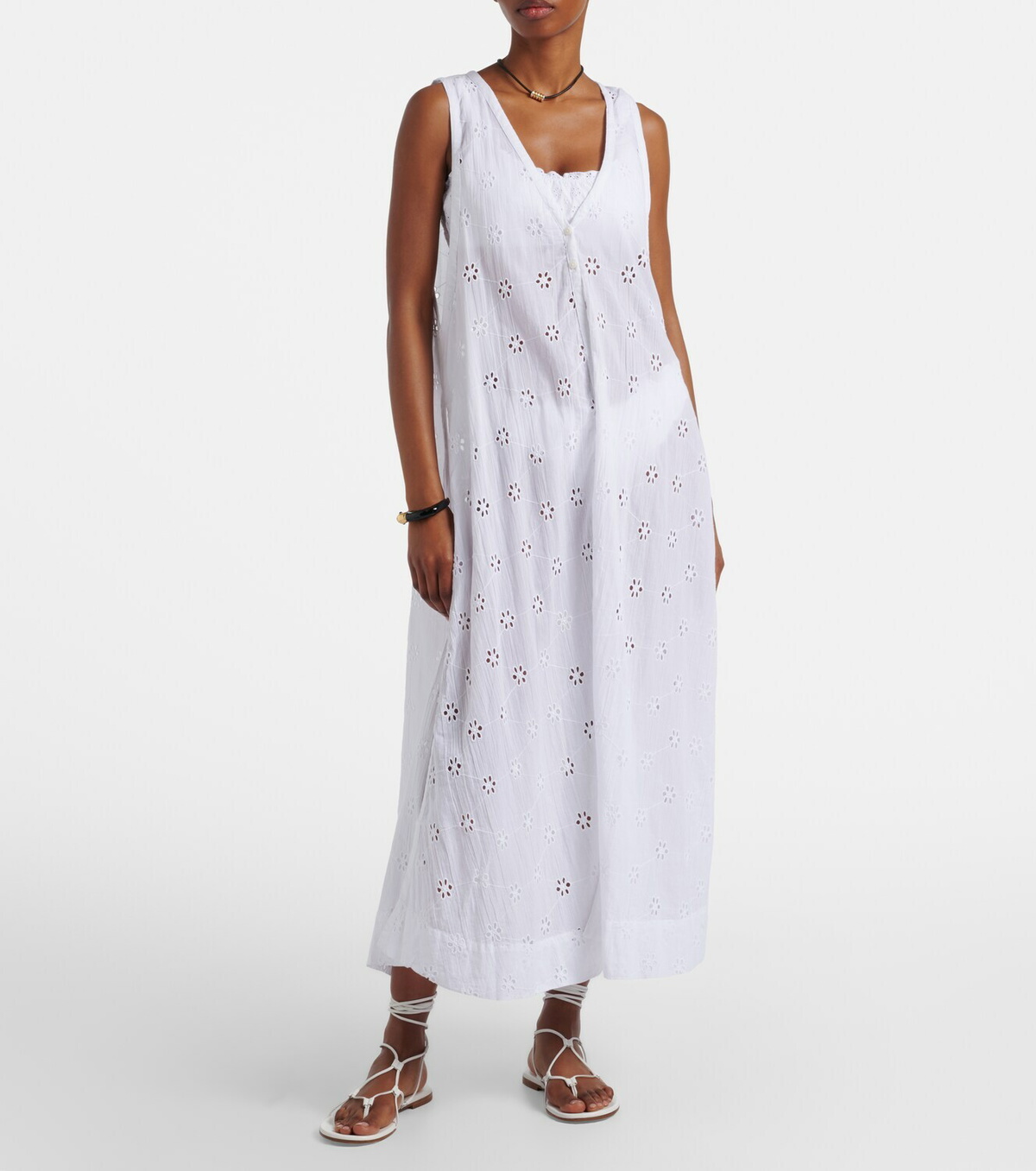 Polo Ralph Lauren Broderie anglaise cotton beach dress