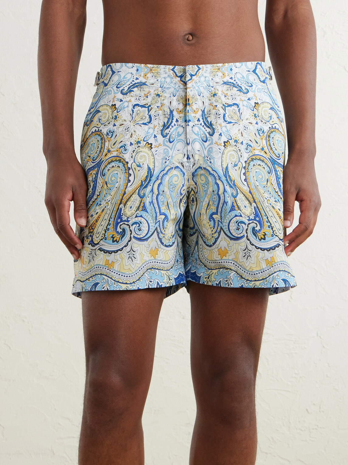Orlebar Brown - Bulldog Fairground Printed Swim shorts - Blue
