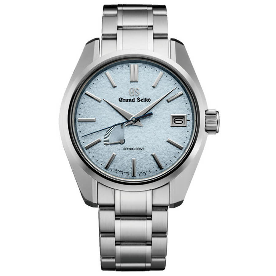 Grand Seiko Spring Drive Heritage Automatic Blue Dial Mens Watch SBGA387