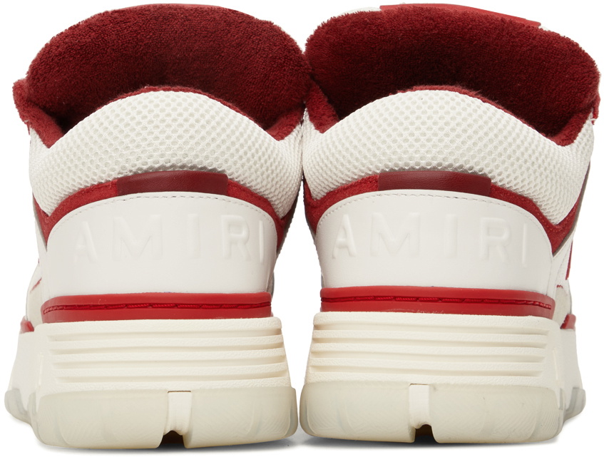 AMIRI White & Red MA-1 Sneakers Amiri