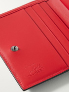 Christian Louboutin - Spiked Full-Grain Leather Billfold Wallet