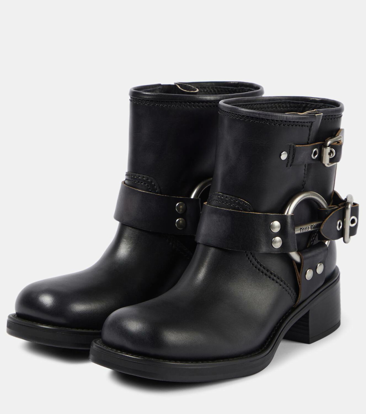 Fascinating Biker Boots Miu Miu Images