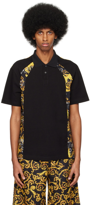 Photo: Versace Jeans Couture Black Baroque Polo
