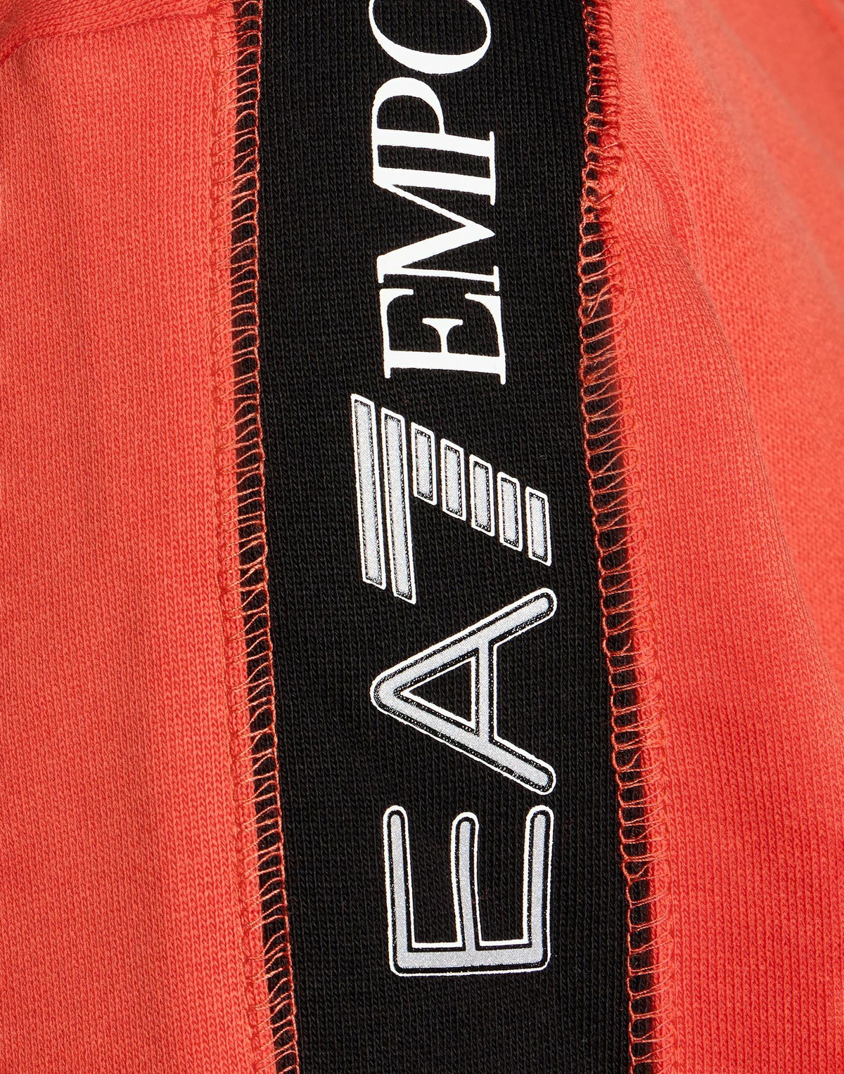 Ea7 Mens Sweatshirt in Orange