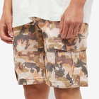 Isabel Marant Men's Enory Camo Combat Short in Camel