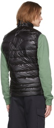 Canada Goose Black Down Packable HyBridge Lite Vest