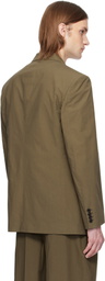 The Row Khaki Ritchie Blazer