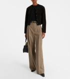 Dorothee Schumacher Soft Touch cropped reversible leather jacket
