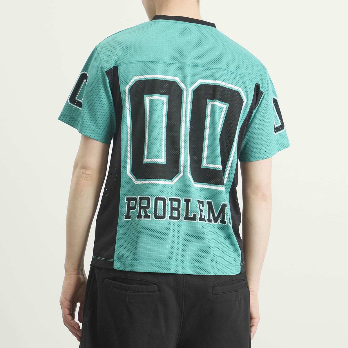 No Problemo Men's NYP Sports Jersey in Aqua