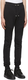 Balmain Black Foil Lounge Pants