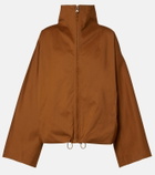 Nour Hammour Francois cotton-blend jacket