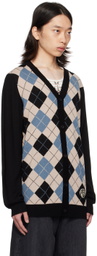 Anna Sui SSENSE Exclusive Blue Cardigan