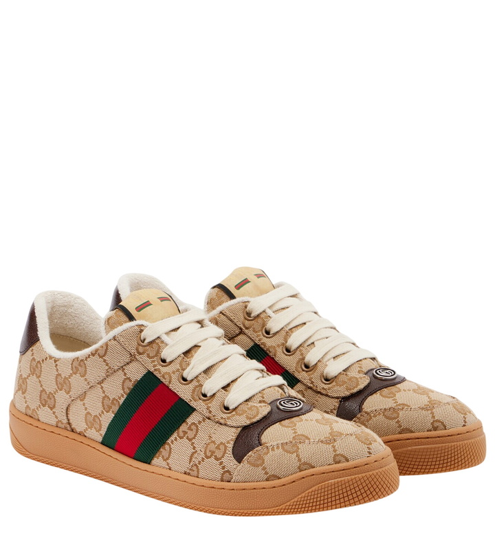 Photo: Gucci Screener GG Canvas sneakers