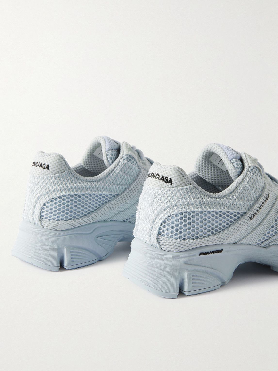 Balenciaga - Phantom Mesh Sneakers - Blue Balenciaga
