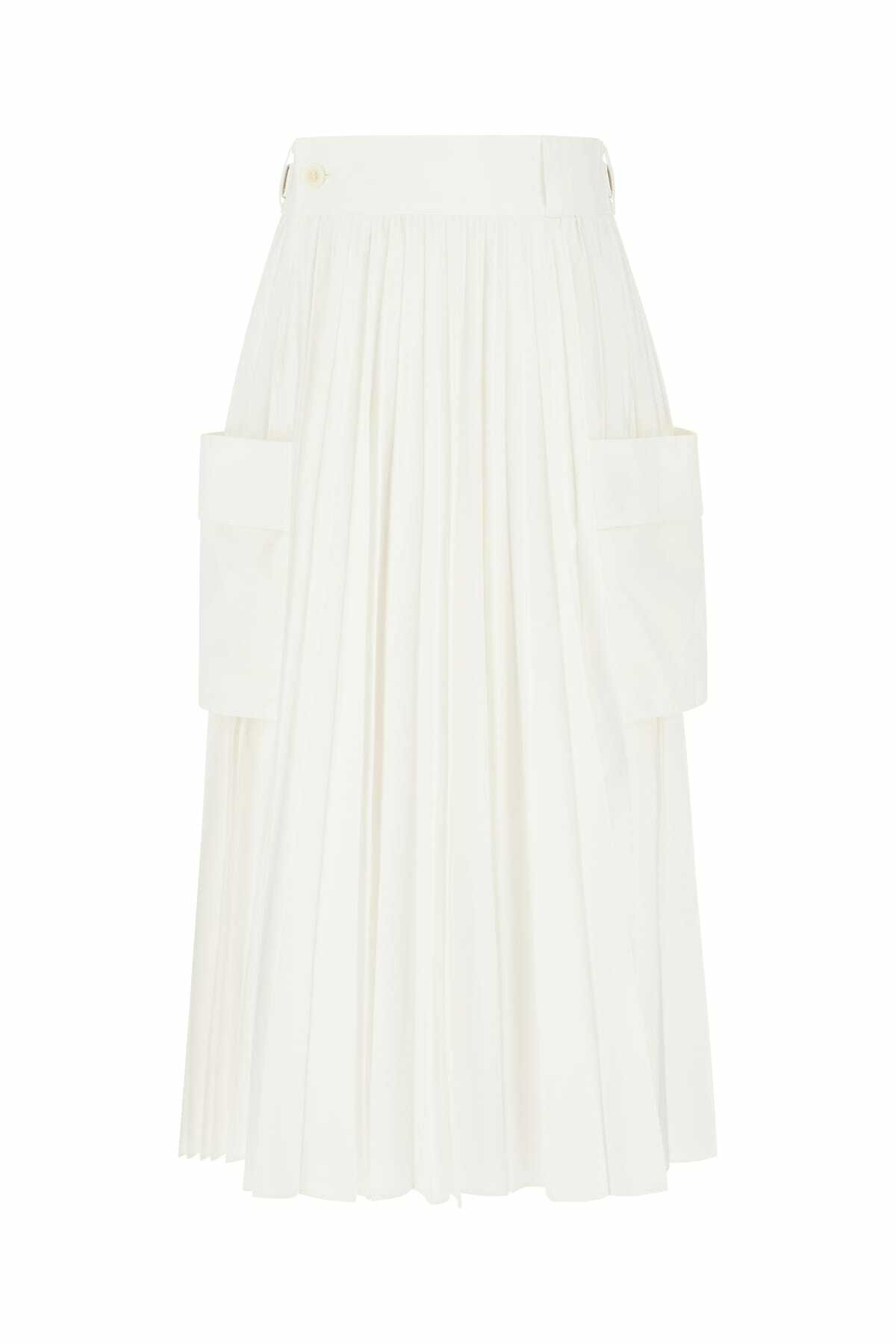 Sacai Pleated midi skirt Sacai