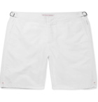 Orlebar Brown - Dane Long-Length Swim Shorts - White
