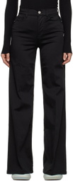 FRAME Black 'Le Palazzo' Jeans